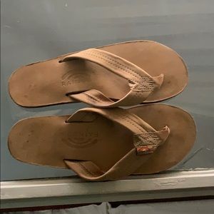 Classic Rainbow Flip Flops